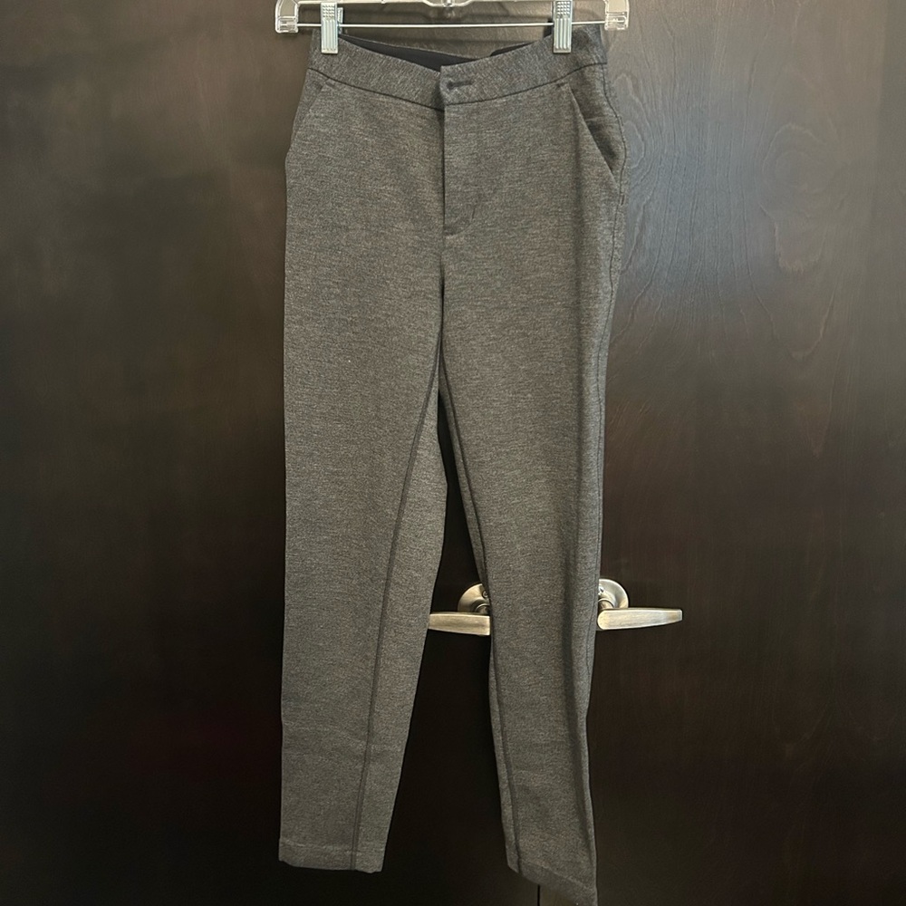 City sleek slim-fit 5 pocket high-rise pant